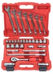 3/8"DR. 32件套筒扳手組
S332A-BS1