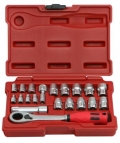 3/8"DR. 21件穿透套筒組
S321G-BS1
