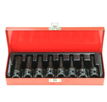 8PCS IMPACT BIT SOCKET SET
IBS408H-M