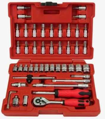 1/4"DR. 48件套筒扳手组
S248A-BS1