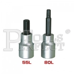 1/2"DR. HEXAGON BIT SOCKET
91203-xx & 91215-xx