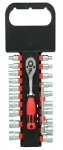 1/4"DR. 22PCS PLASTIC HANGER SET
S222A-HS1