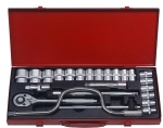 1/2"DR. 24件套筒組
S424C-MS1